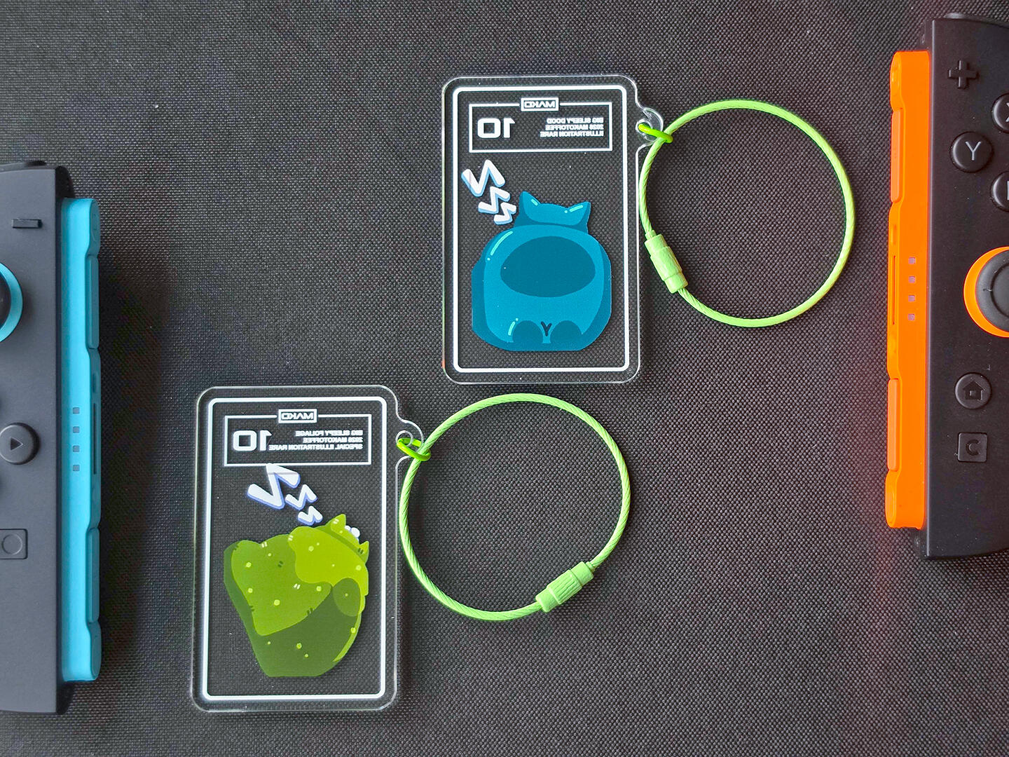 Pokopia Snorlax Slab-Inspired Keychains (Back) - 2026