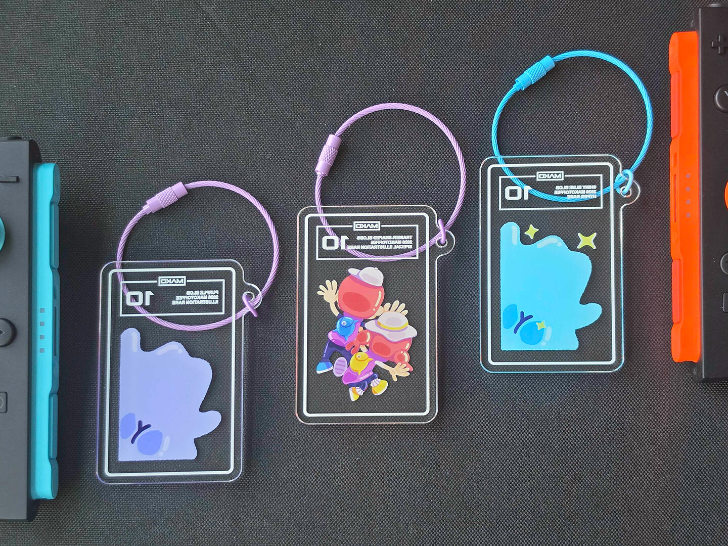 Pokopia Ditto Slab-Inspired Keychains (Back) - 2026
