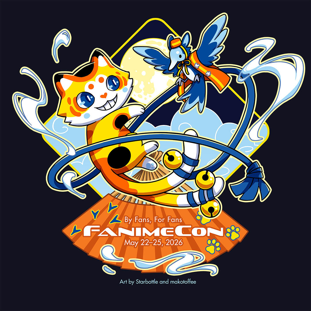 Fanime 2026 Shirt & Tote Design